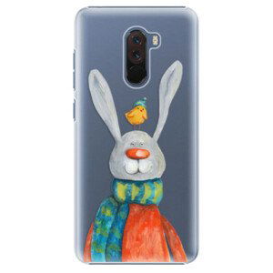 Plastové pouzdro iSaprio - Rabbit And Bird - Xiaomi Pocophone F1