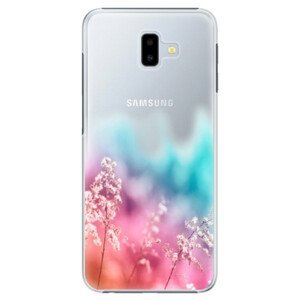 Plastové pouzdro iSaprio - Rainbow Grass - Samsung Galaxy J6+