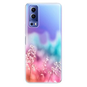 Odolné silikonové pouzdro iSaprio - Rainbow Grass - Vivo Y72 5G