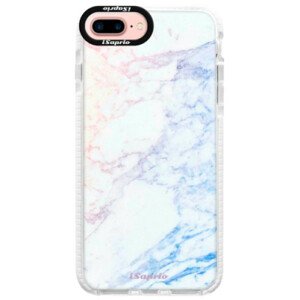 Silikonové pouzdro Bumper iSaprio - Raibow Marble 10 - iPhone 7 Plus