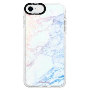 Silikonové pouzdro Bumper iSaprio - Raibow Marble 10 - iPhone SE 2020