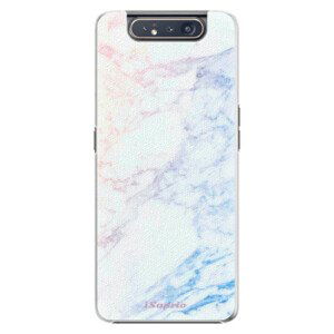 Plastové pouzdro iSaprio - Raibow Marble 10 - Samsung Galaxy A80