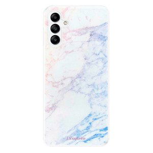 Odolné silikonové pouzdro iSaprio - Raibow Marble 10 - Samsung Galaxy A04s