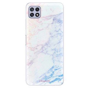 Odolné silikonové pouzdro iSaprio - Raibow Marble 10 - Samsung Galaxy A22 5G