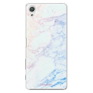 Plastové pouzdro iSaprio - Raibow Marble 10 - Sony Xperia X