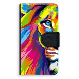 Univerzální flipové pouzdro iSaprio - Rainbow Lion - Flip L