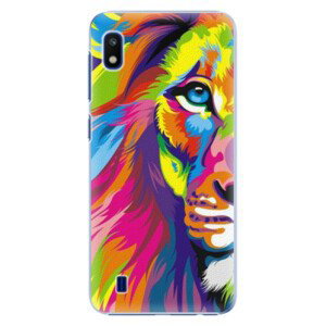 Plastové pouzdro iSaprio - Rainbow Lion - Samsung Galaxy A10