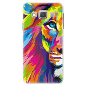 Plastové pouzdro iSaprio - Rainbow Lion - Samsung Galaxy A7