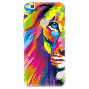 Odolné silikonové pouzdro iSaprio - Rainbow Lion - Huawei P9 Lite 2017