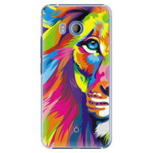 Plastové pouzdro iSaprio - Rainbow Lion - HTC U11