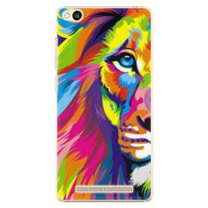 Plastové pouzdro iSaprio - Rainbow Lion - Xiaomi Redmi 3