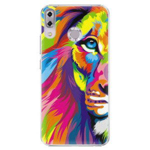 Plastové pouzdro iSaprio - Rainbow Lion - Asus ZenFone 5 ZE620KL