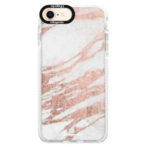 Silikonové pouzdro Bumper iSaprio - RoseGold 10 - iPhone 8