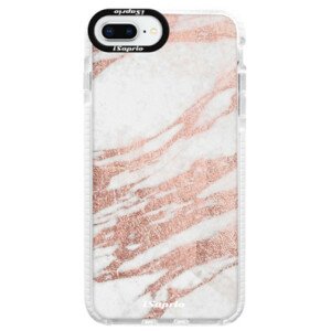 Silikonové pouzdro Bumper iSaprio - RoseGold 10 - iPhone 8 Plus