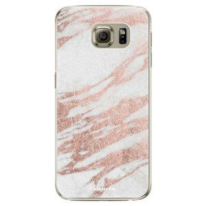 Plastové pouzdro iSaprio - RoseGold 10 - Samsung Galaxy S6