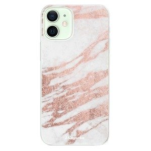 Odolné silikonové pouzdro iSaprio - RoseGold 10 - iPhone 12