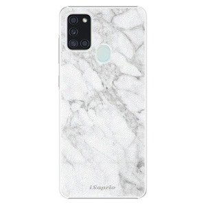 Plastové pouzdro iSaprio - SilverMarble 14 - Samsung Galaxy A21s