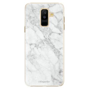 Plastové pouzdro iSaprio - SilverMarble 14 - Samsung Galaxy A6+