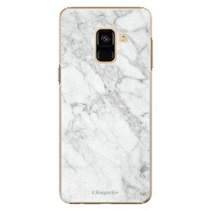 Plastové pouzdro iSaprio - SilverMarble 14 - Samsung Galaxy A8 2018