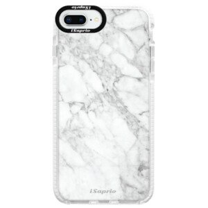 Silikonové pouzdro Bumper iSaprio - SilverMarble 14 - iPhone 8 Plus