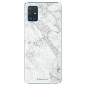 Plastové pouzdro iSaprio - SilverMarble 14 - Samsung Galaxy A51