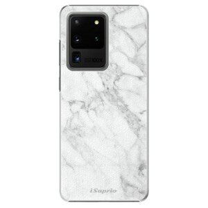 Plastové pouzdro iSaprio - SilverMarble 14 - Samsung Galaxy S20 Ultra