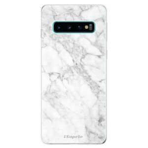 Odolné silikonové pouzdro iSaprio - SilverMarble 14 - Samsung Galaxy S10