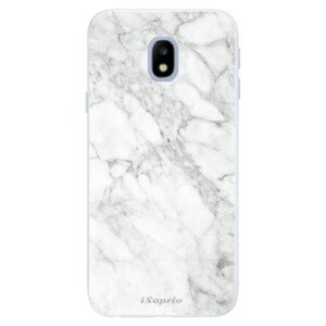 Silikonové pouzdro iSaprio - SilverMarble 14 - Samsung Galaxy J3 2017