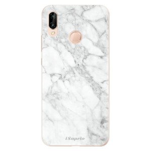 Odolné silikonové pouzdro iSaprio - SilverMarble 14 - Huawei P20 Lite