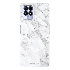 Odolné silikonové pouzdro iSaprio - SilverMarble 14 - Realme 8i