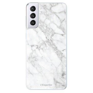 Odolné silikonové pouzdro iSaprio - SilverMarble 14 - Samsung Galaxy S21+