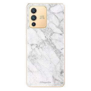 Odolné silikonové pouzdro iSaprio - SilverMarble 14 - Vivo V23 5G