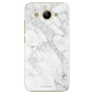 Plastové pouzdro iSaprio - SilverMarble 14 - Huawei Y3 2017