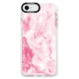 Silikonové pouzdro Bumper iSaprio - RoseMarble 16 - iPhone SE 2020