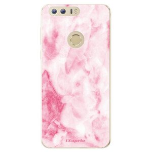 Odolné silikonové pouzdro iSaprio - RoseMarble 16 - Huawei Honor 8