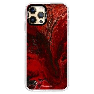 Silikonové pouzdro Bumper iSaprio - RedMarble 17 - iPhone 12 Pro Max