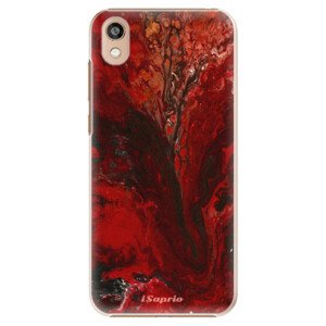 Plastové pouzdro iSaprio - RedMarble 17 - Huawei Honor 8S