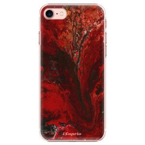 Plastové pouzdro iSaprio - RedMarble 17 - iPhone 7