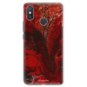 Plastové pouzdro iSaprio - RedMarble 17 - Xiaomi Mi Max 3