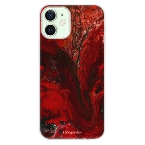 Odolné silikonové pouzdro iSaprio - RedMarble 17 - iPhone 12