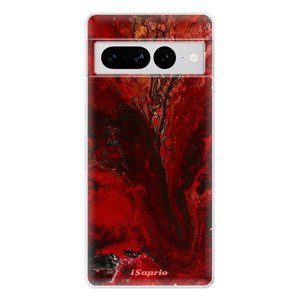 Odolné silikonové pouzdro iSaprio - RedMarble 17 - Google Pixel 7 Pro 5G