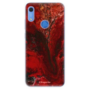 Odolné silikonové pouzdro iSaprio - RedMarble 17 - Huawei Y6s