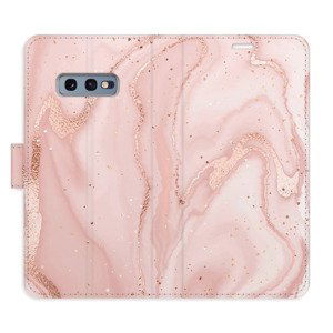 Flipové pouzdro iSaprio - RoseGold Marble - Samsung Galaxy S10e