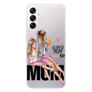 Odolné silikonové pouzdro iSaprio - Milk Shake - Blond - Samsung Galaxy A14 / A14 5G