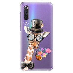 Plastové pouzdro iSaprio - Sir Giraffe - Xiaomi Mi 9 SE