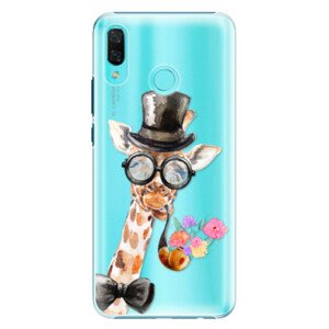 Plastové pouzdro iSaprio - Sir Giraffe - Huawei Nova 3