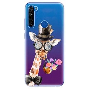 Odolné silikonové pouzdro iSaprio - Sir Giraffe - Xiaomi Redmi Note 8T