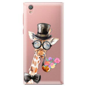 Plastové pouzdro iSaprio - Sir Giraffe - Sony Xperia L1