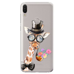 Plastové pouzdro iSaprio - Sir Giraffe - Asus Zenfone Max Pro ZB602KL