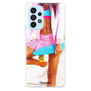 Odolné silikonové pouzdro iSaprio - Skate girl 01 - Samsung Galaxy A73 5G